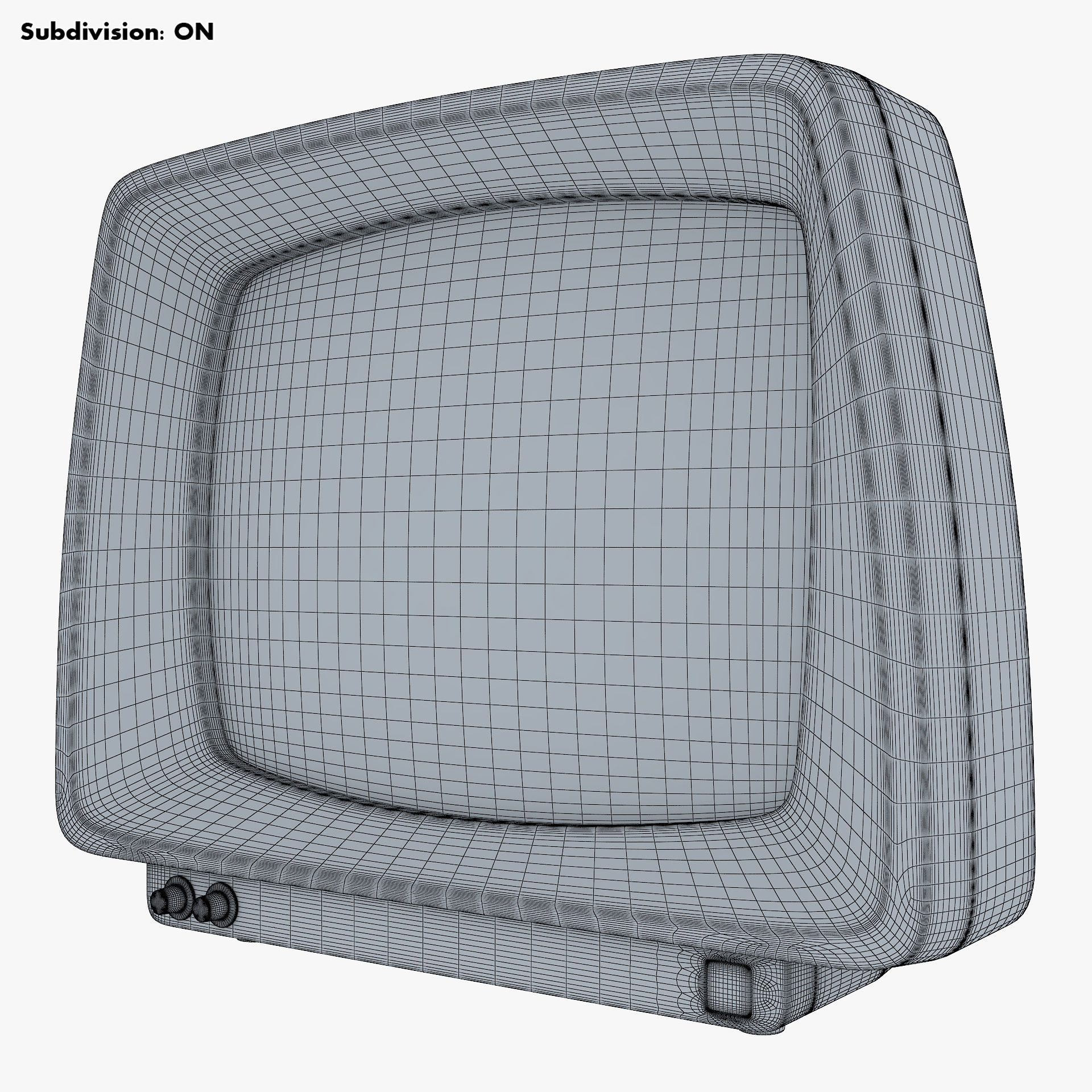 Monitor v 3 computer 3D model_9