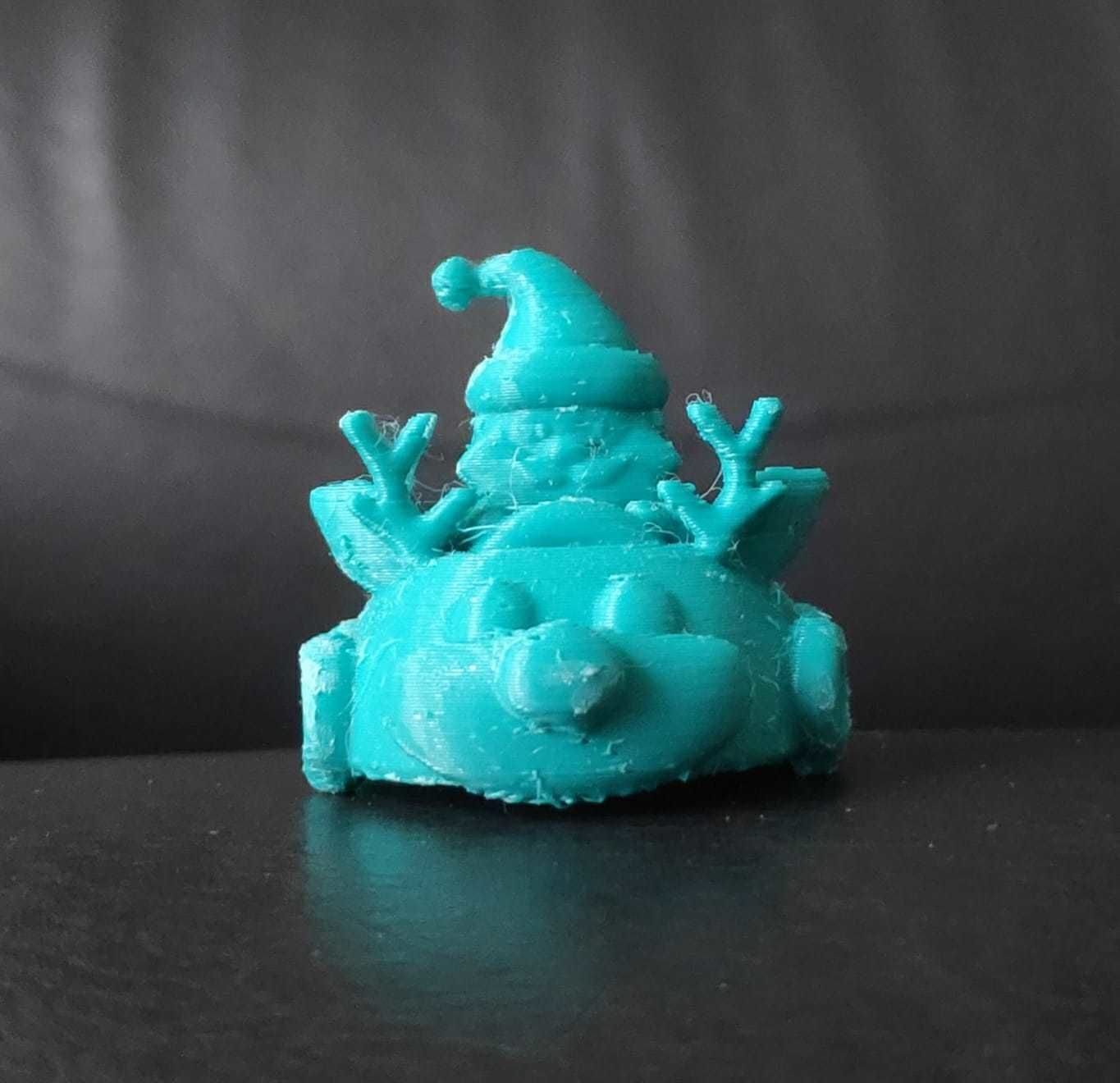 Santa Claus Reindeer Car 3D print model_10