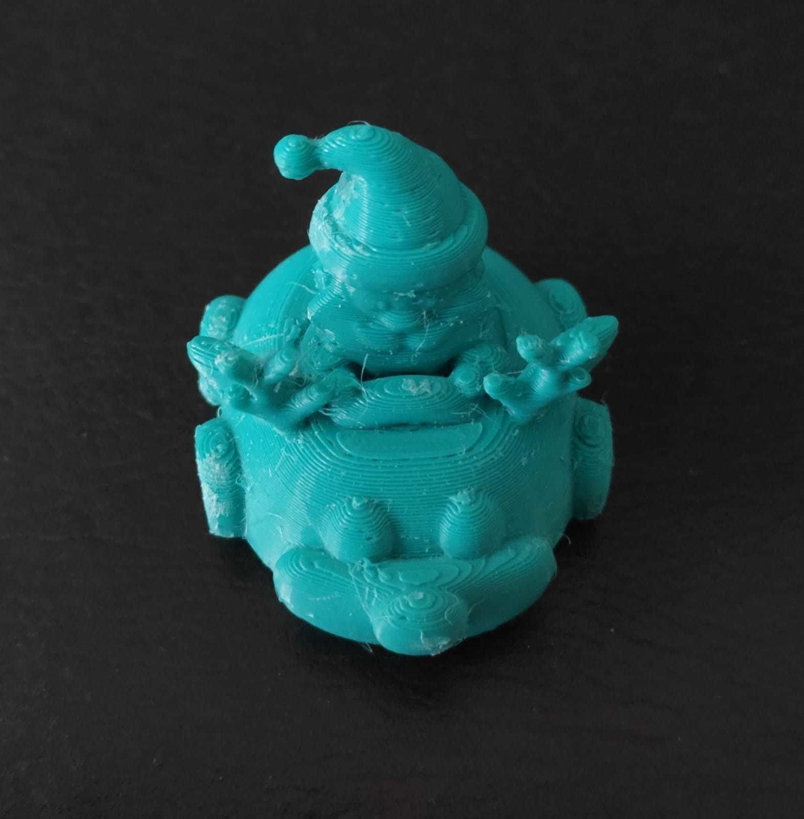 Santa Claus Reindeer Car 3D print model_11