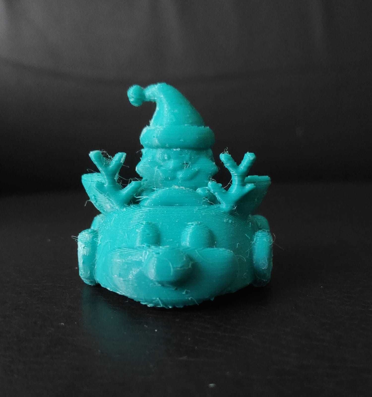 Santa Claus Reindeer Car 3D print model_4