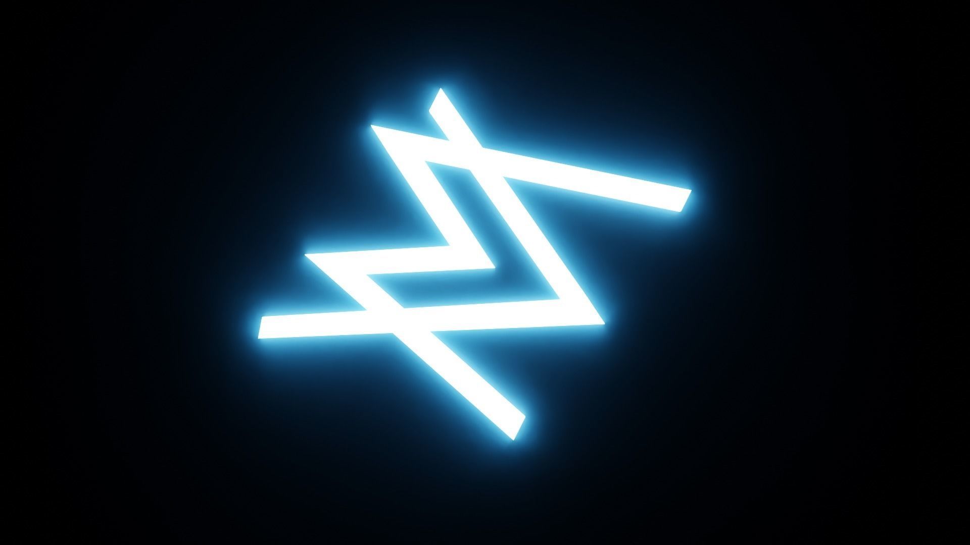 Alan Walker Logo Free 3D model_18