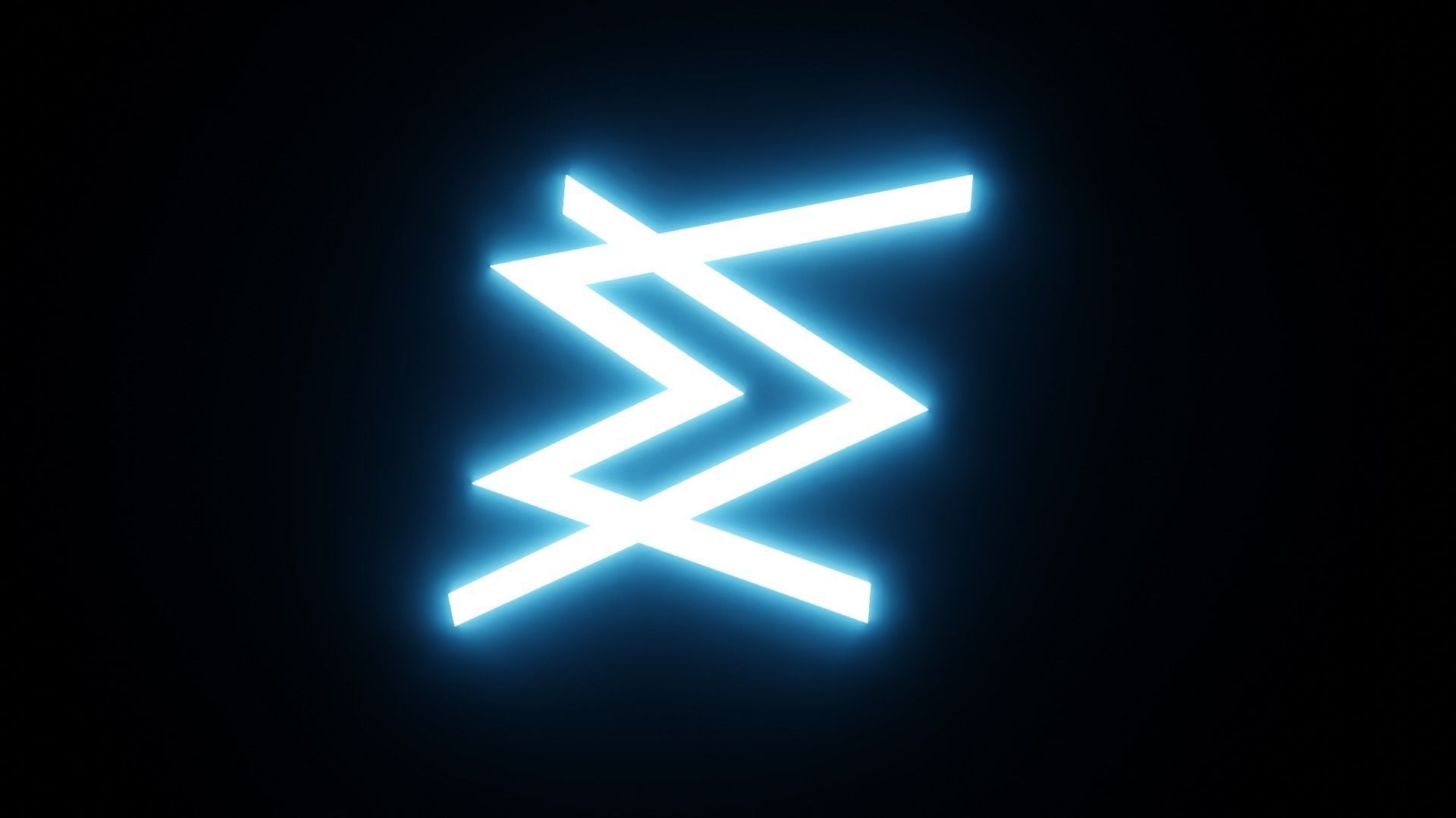 Alan Walker Logo Free 3D model_17