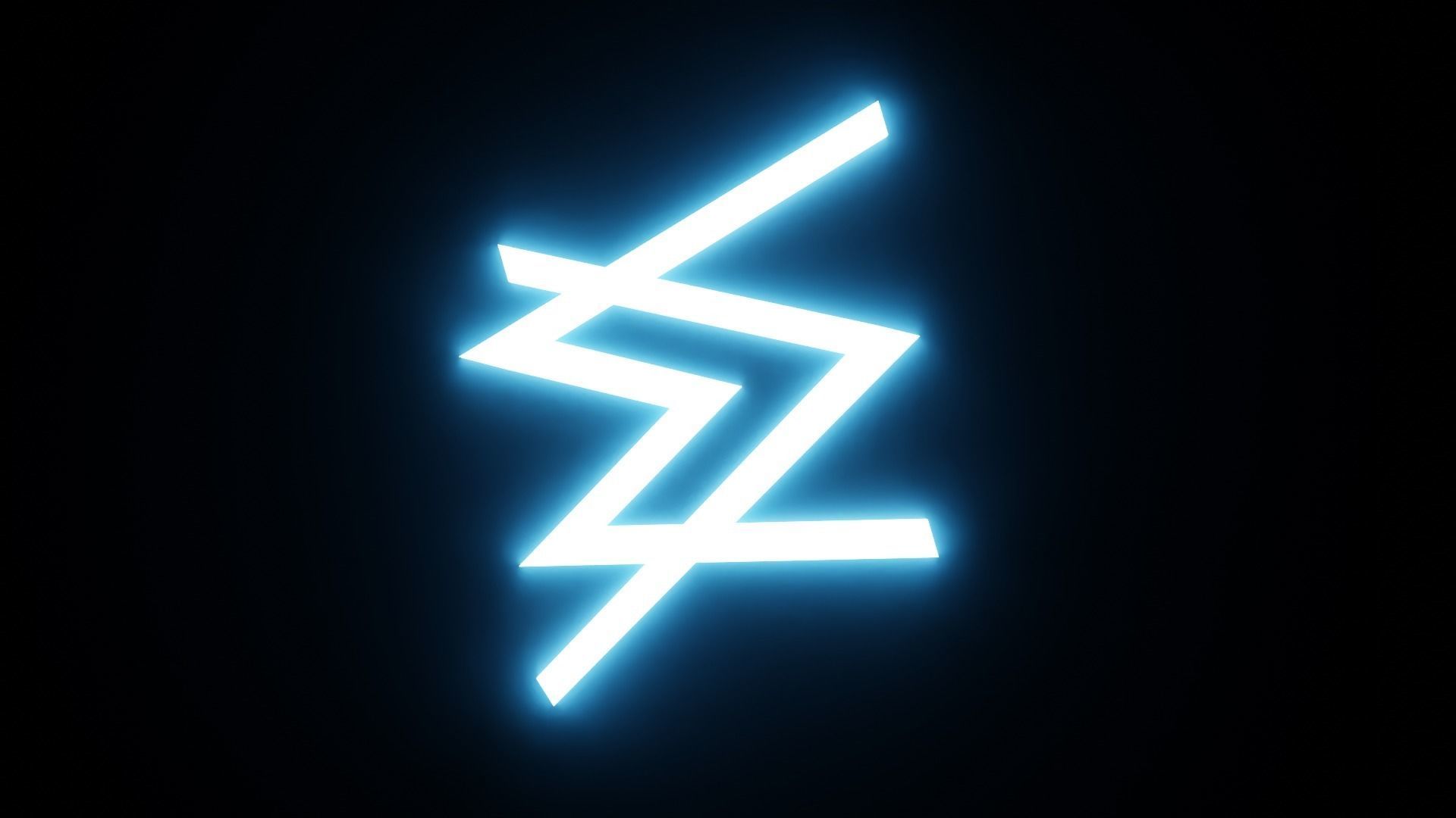 Alan Walker Logo Free 3D model_16