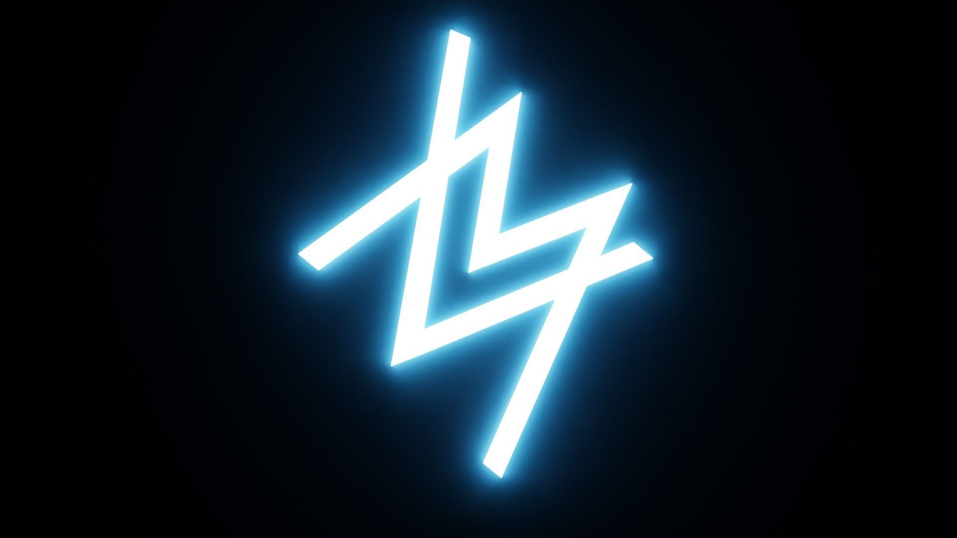 Alan Walker Logo Free 3D model_5