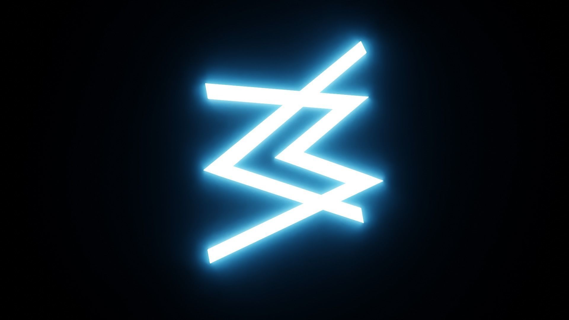 Alan Walker Logo Free 3D model_7