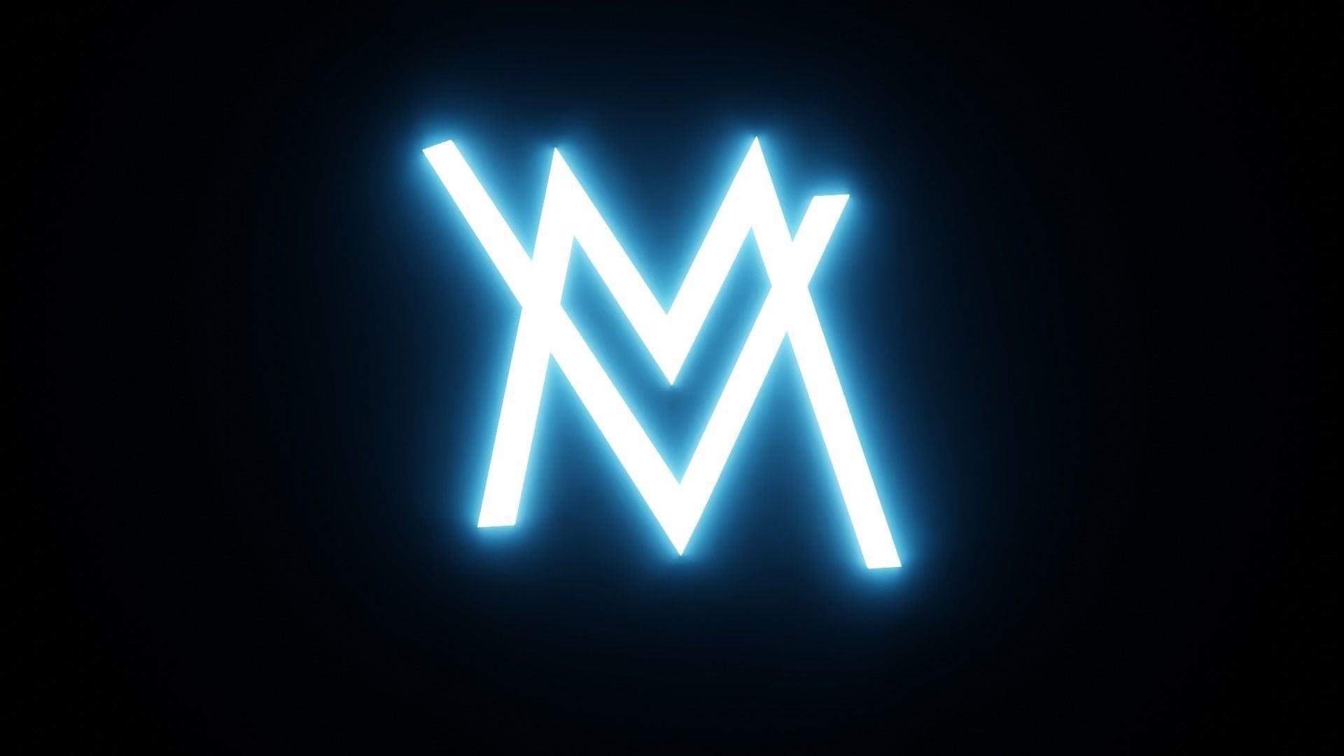 Alan Walker Logo Free 3D model_3