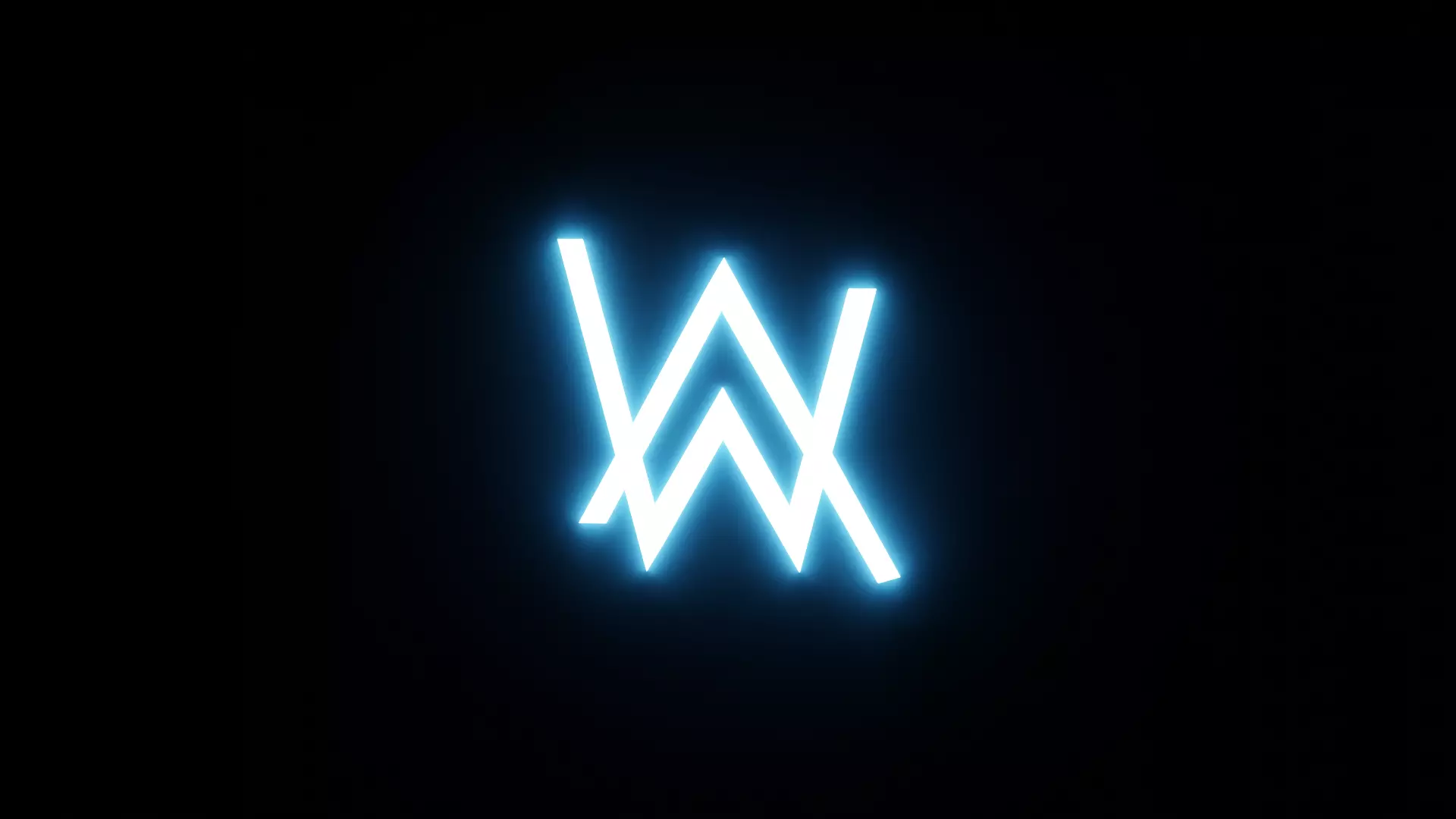 Alan Walker Logo Free 3D model_0