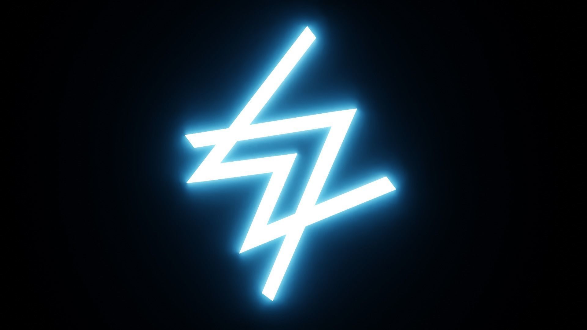 Alan Walker Logo Free 3D model_15