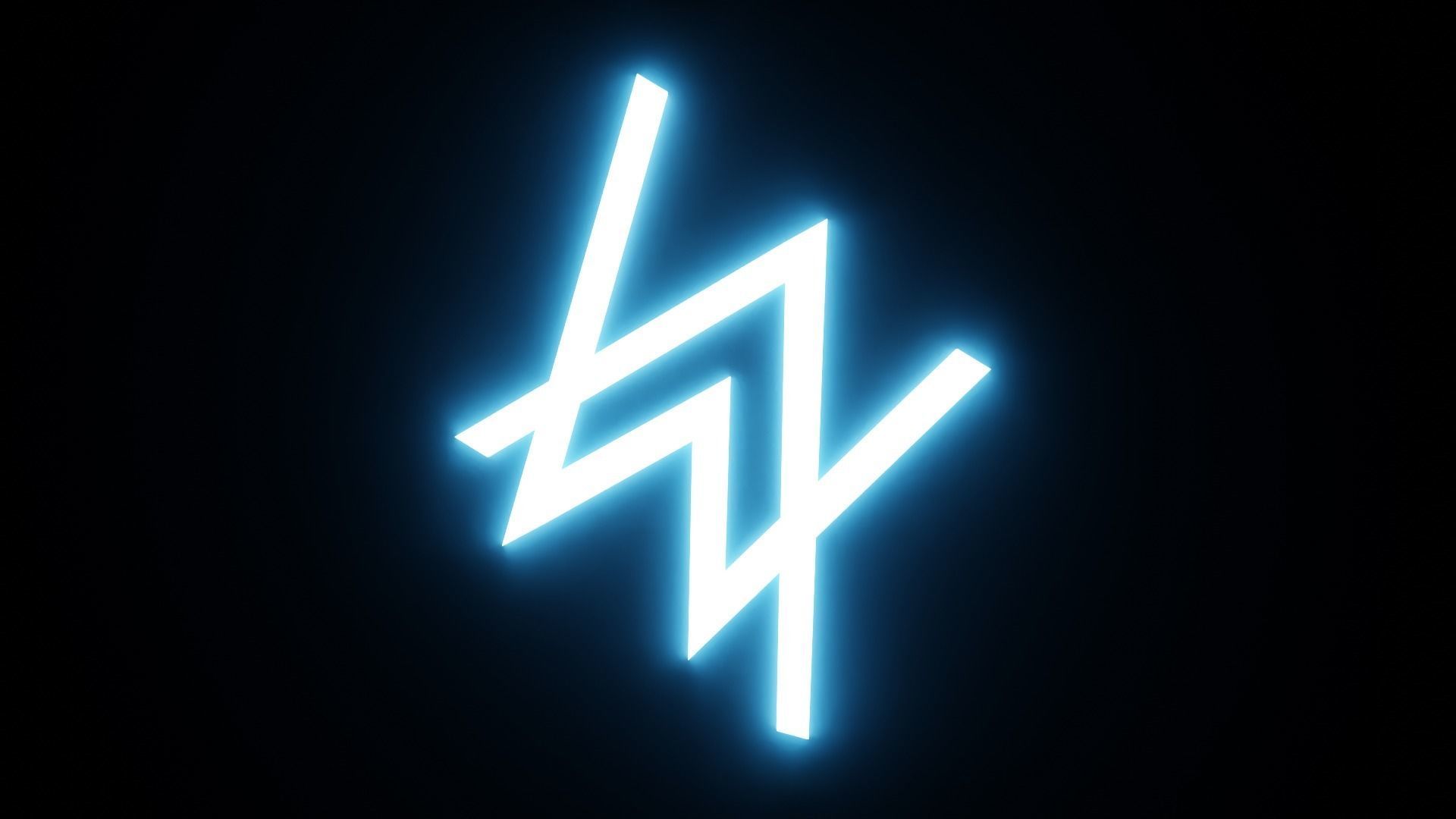 Alan Walker Logo Free 3D model_13