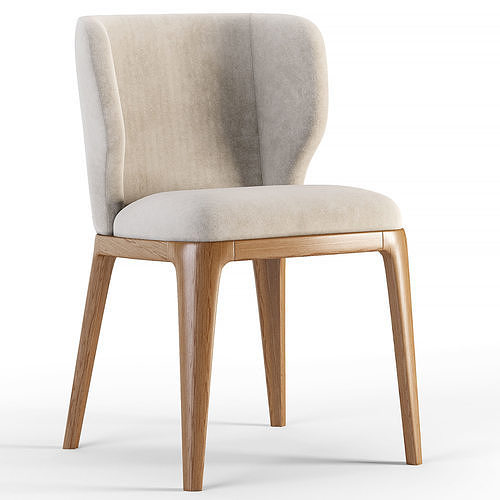 Banaldo chair Low-poly 3D model