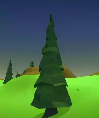 Low Poly Fir Tree
