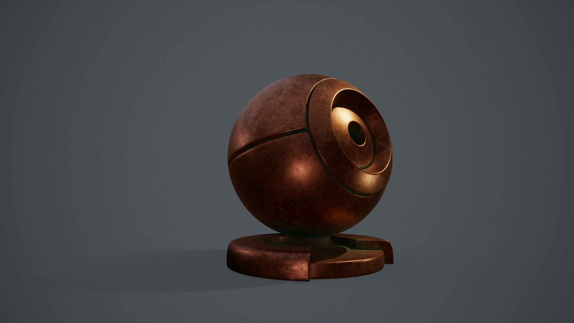 Steampunk metals Substance Painter Smart Material Texture Texture_5