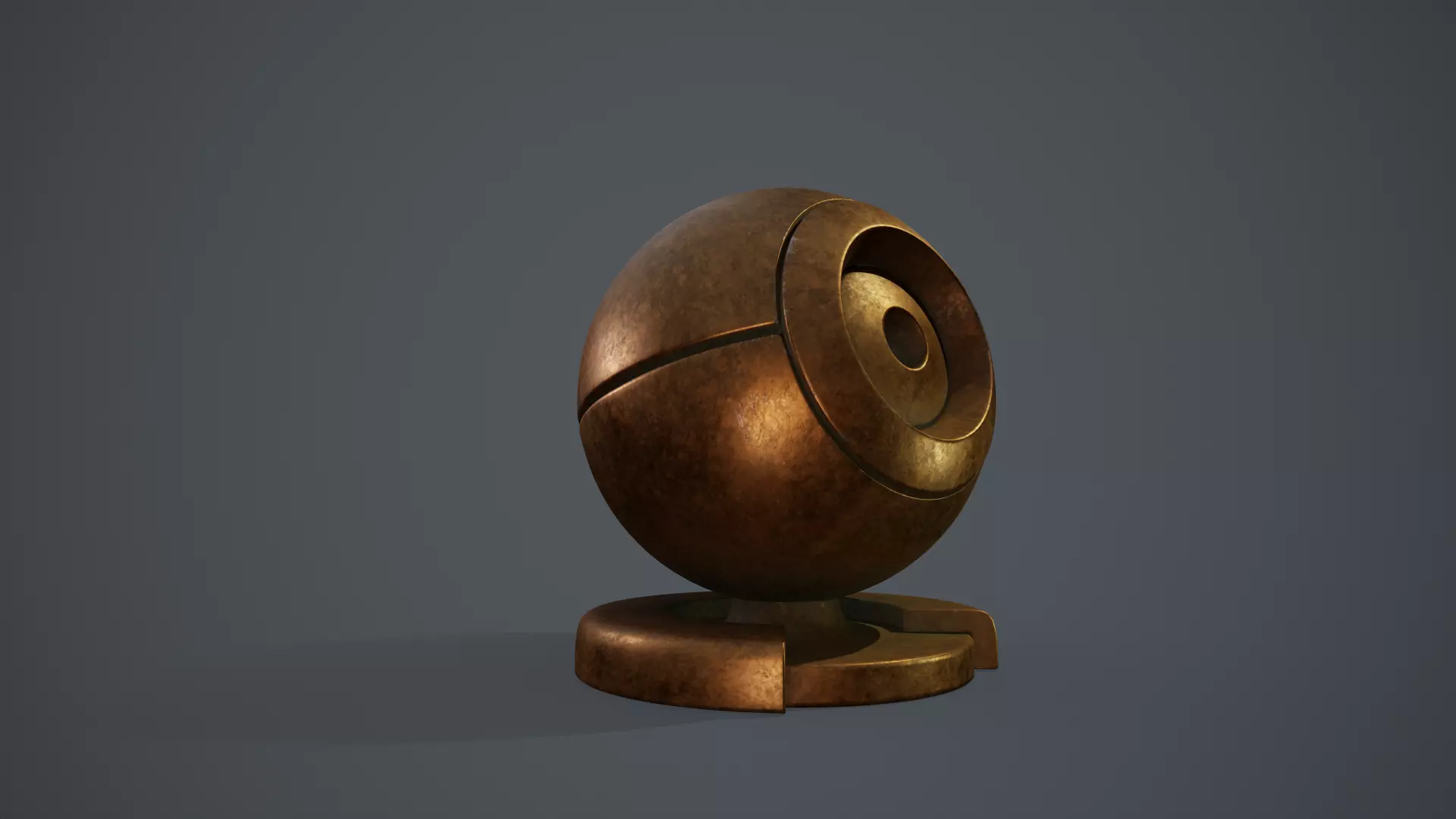 Steampunk metals Substance Painter Smart Material Texture Texture_0