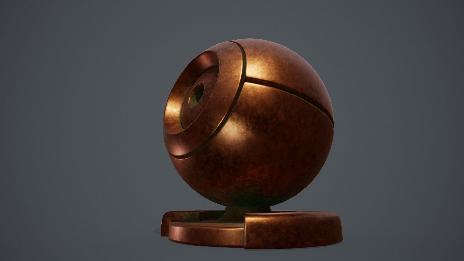 Steampunk metals Substance Painter Smart Material Texture Texture_7