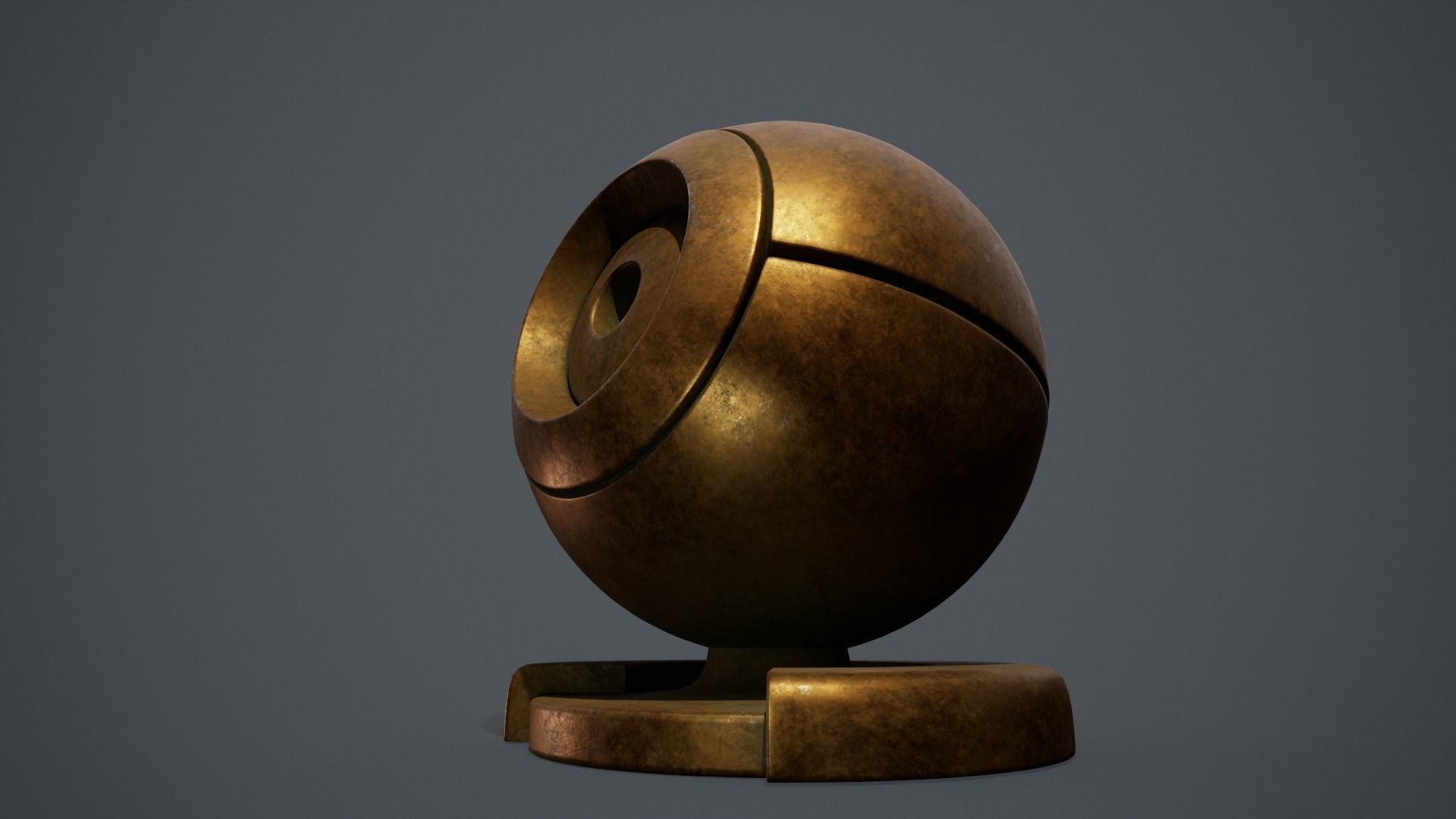 Steampunk metals Substance Painter Smart Material Texture Texture_4