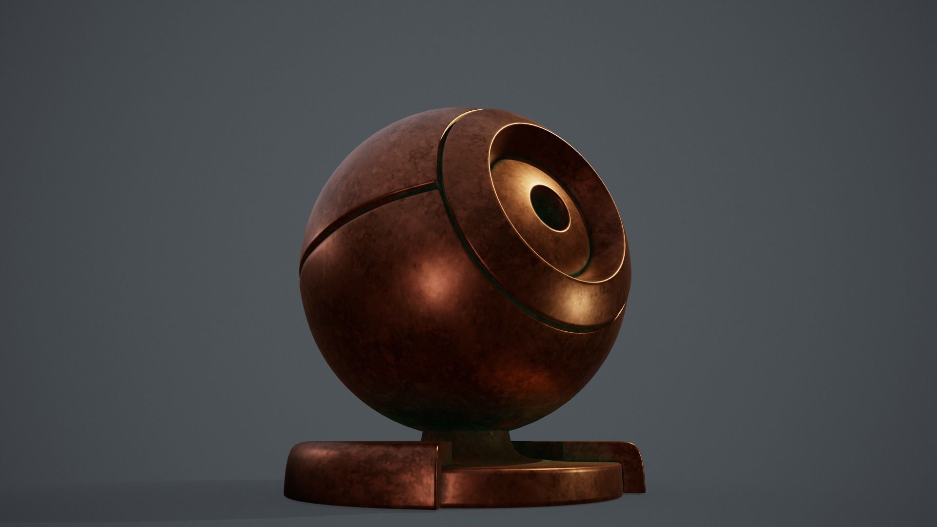 Steampunk metals Substance Painter Smart Material Texture Texture_6
