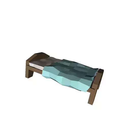 Low Poly Bed