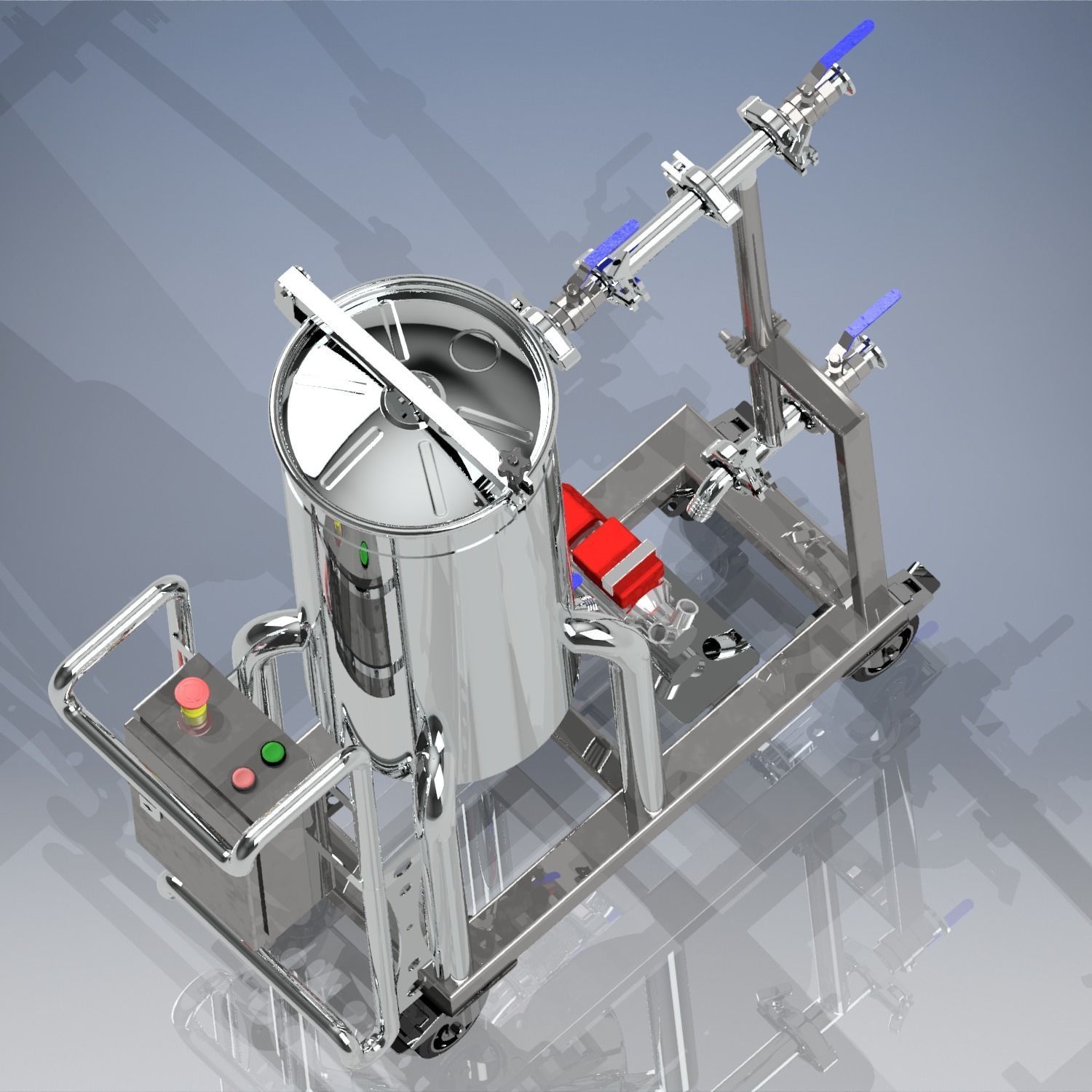 SIP Pressure Washers 3D print model_10