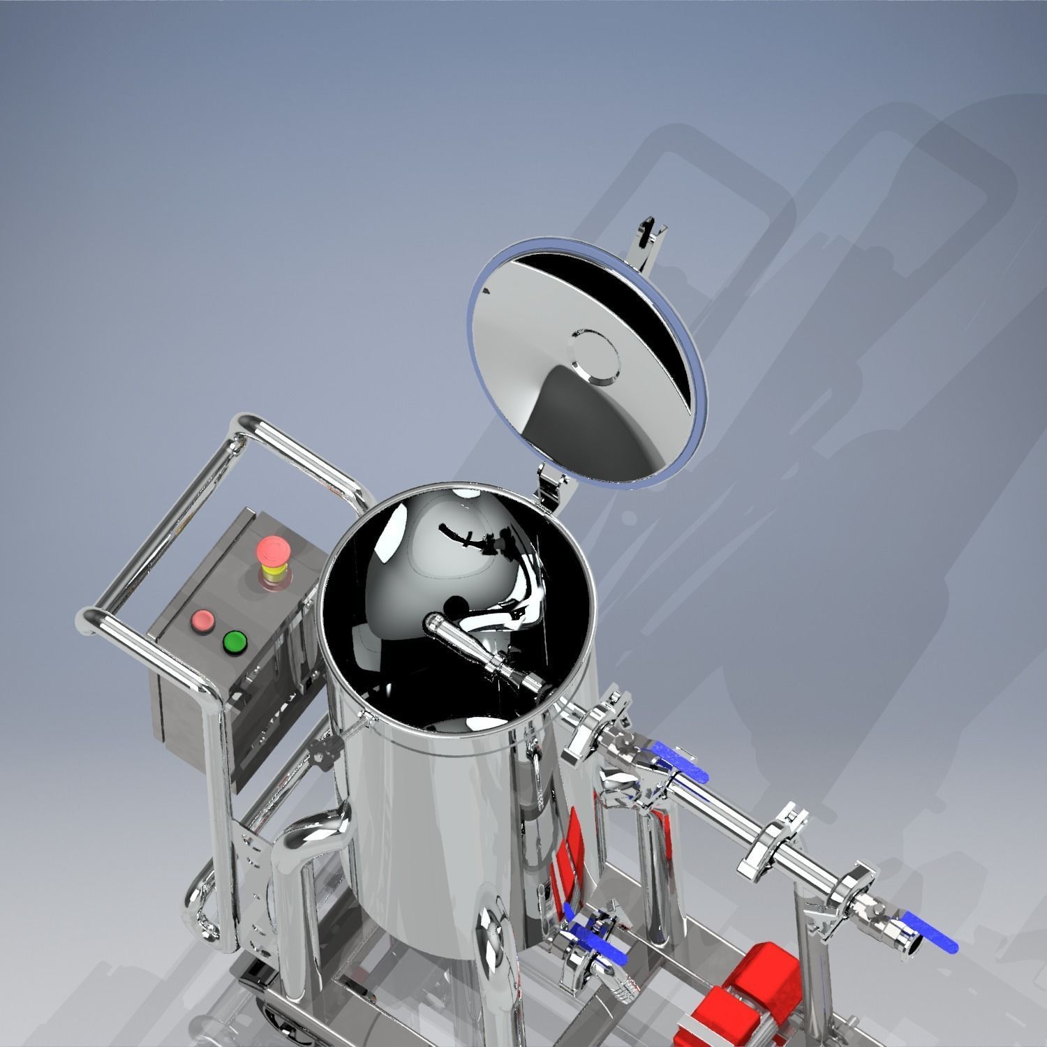 SIP Pressure Washers 3D print model_7