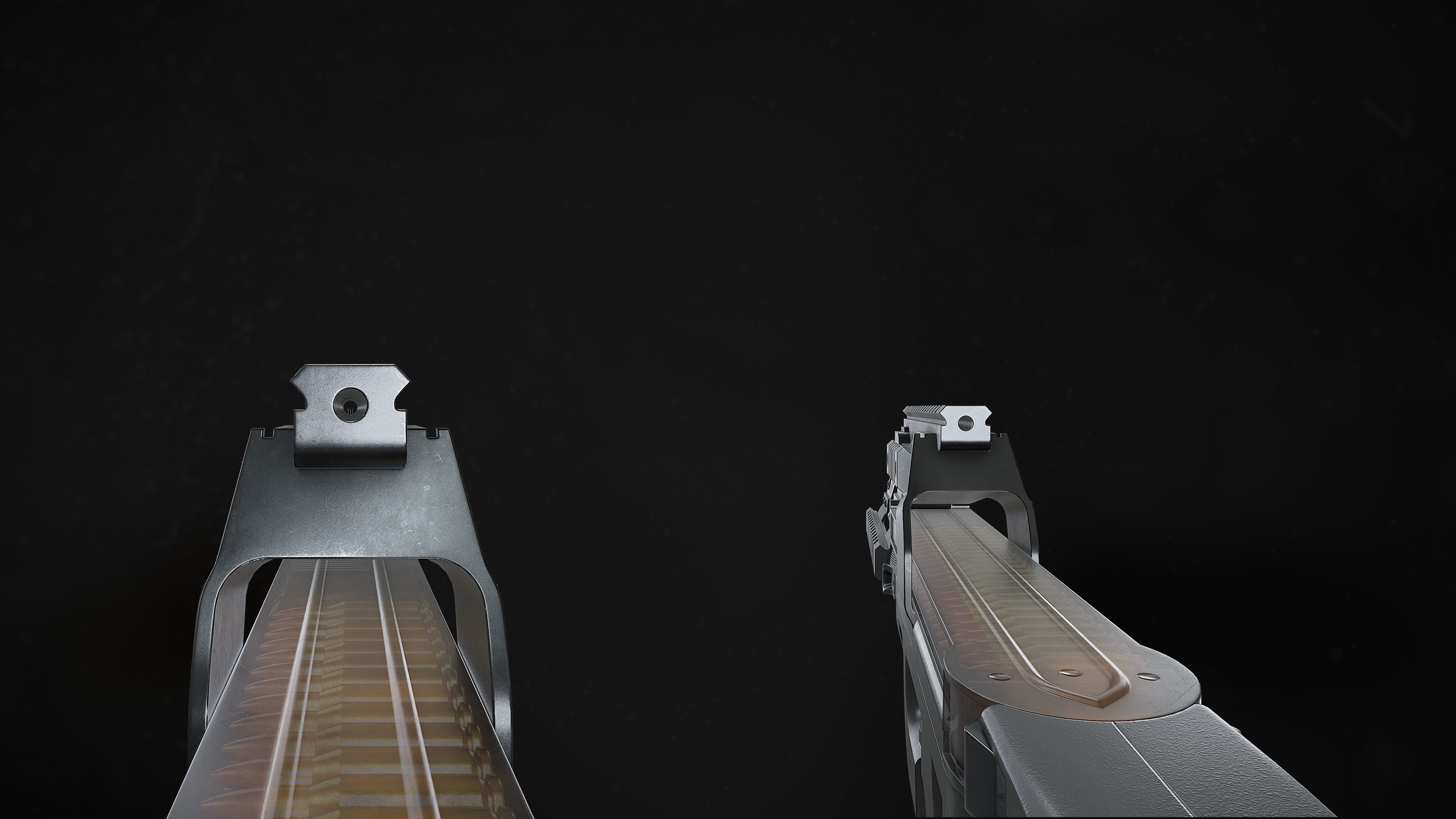 P90 Sub Machine Gun Low-poly 3D model_10