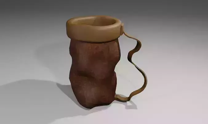Golf Bag - Club - Bolsa Low-poly 3D model