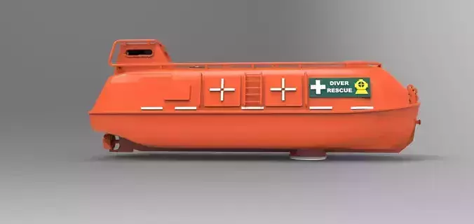 Diver lifeboat type D