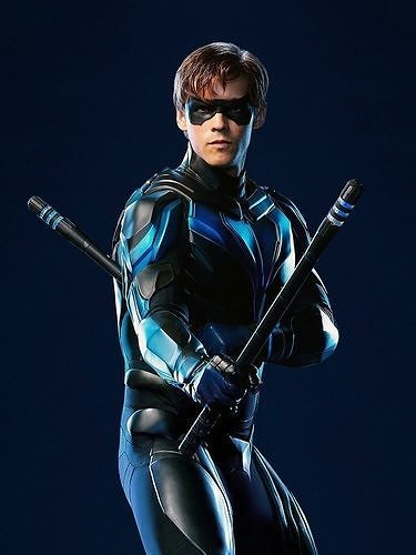 Nightwing Escrima sticks 3D print model