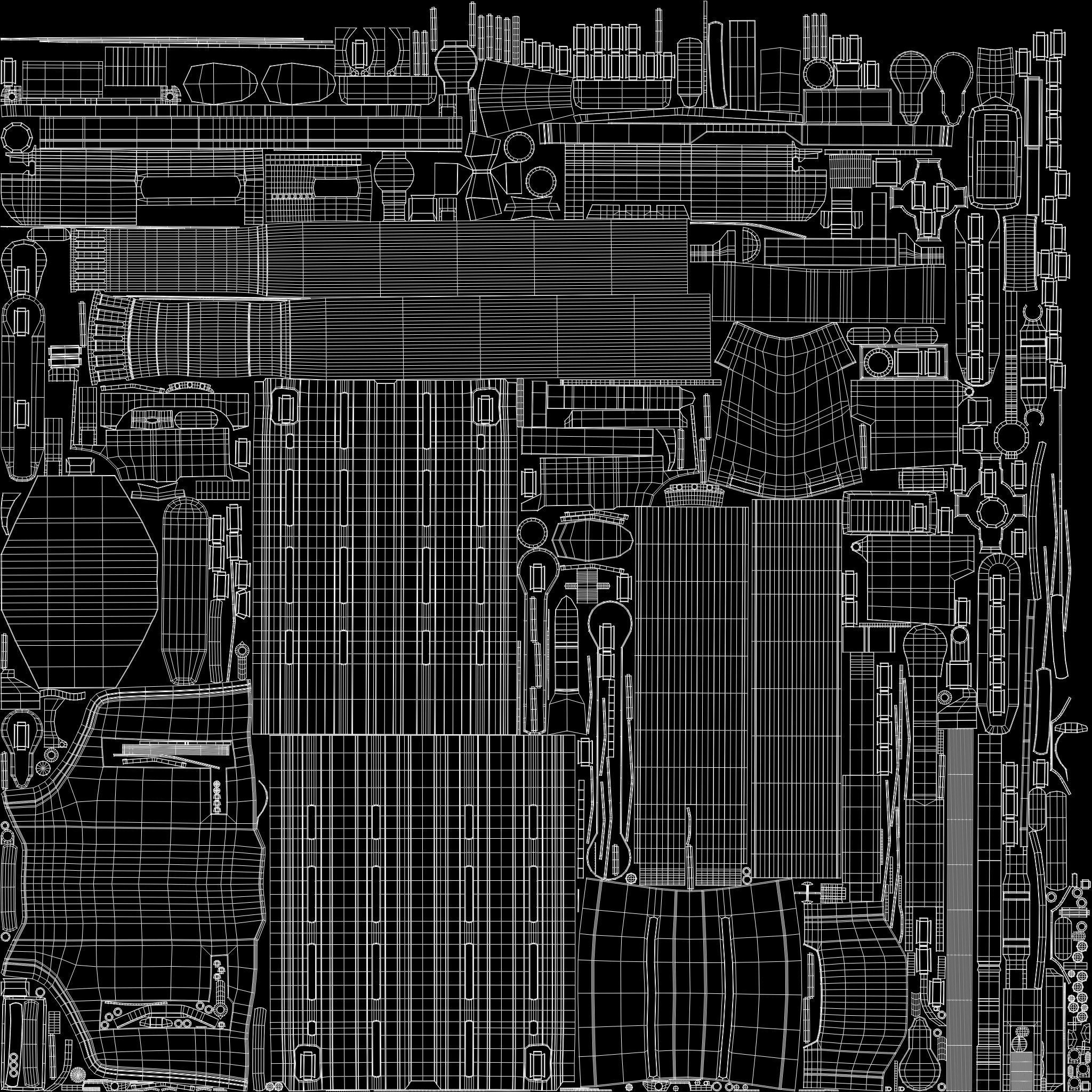 M416 Assault Rifle 3D model_4