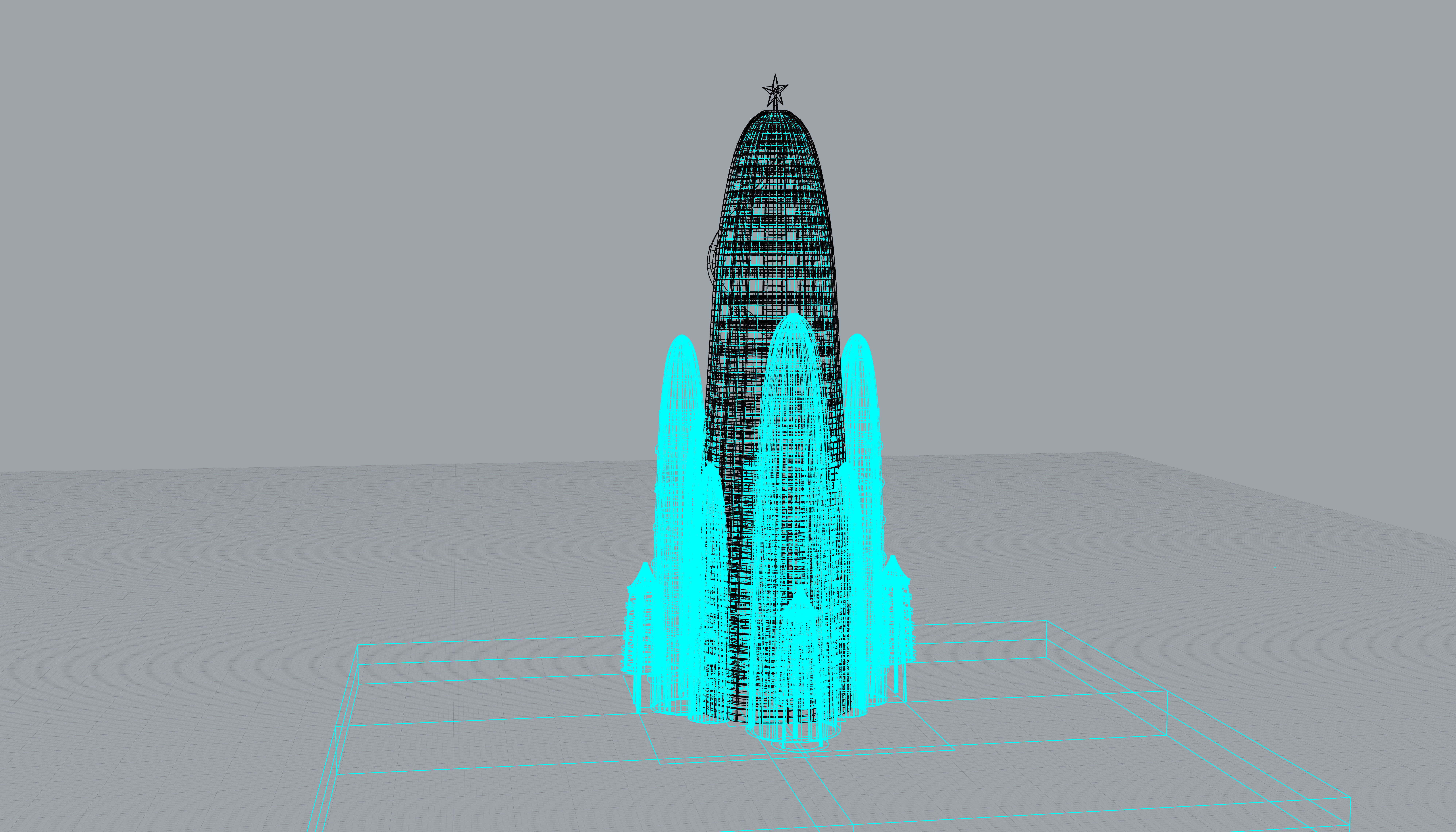 Hotel Attraction 3d Model by Antonio Gaudi 3D model_3