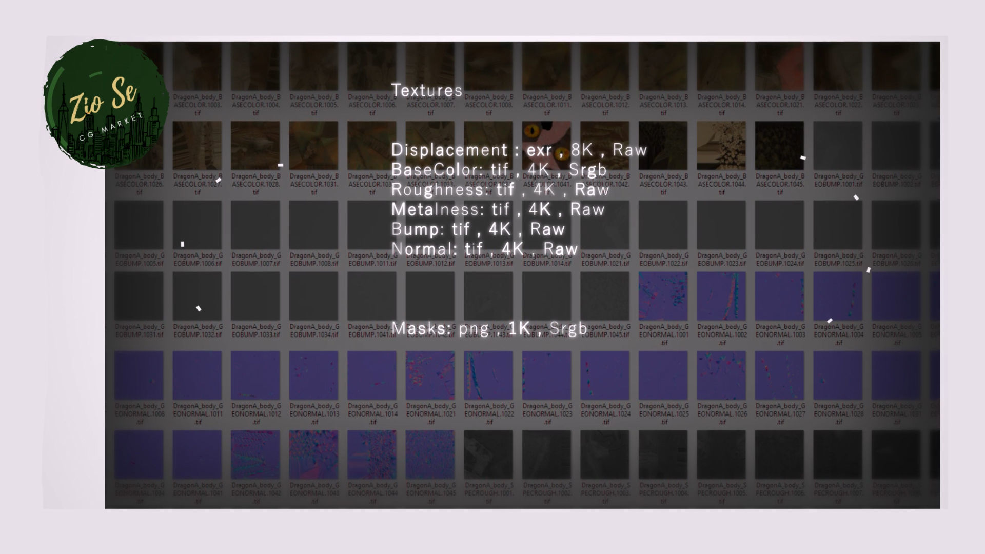 Dragon Low-poly 3D model_9