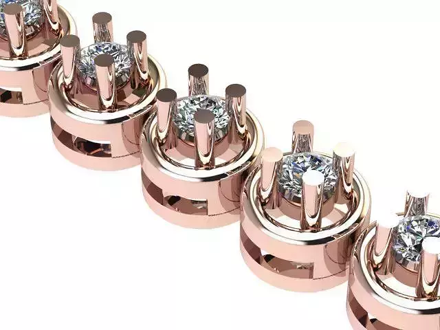 Diamond Tennis  bracelet with clasp