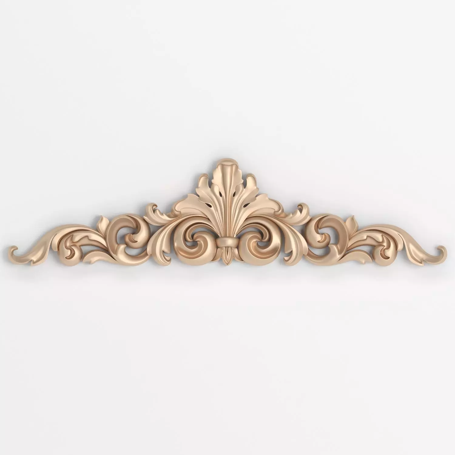 3D model Carved Decor element 3D print model_0