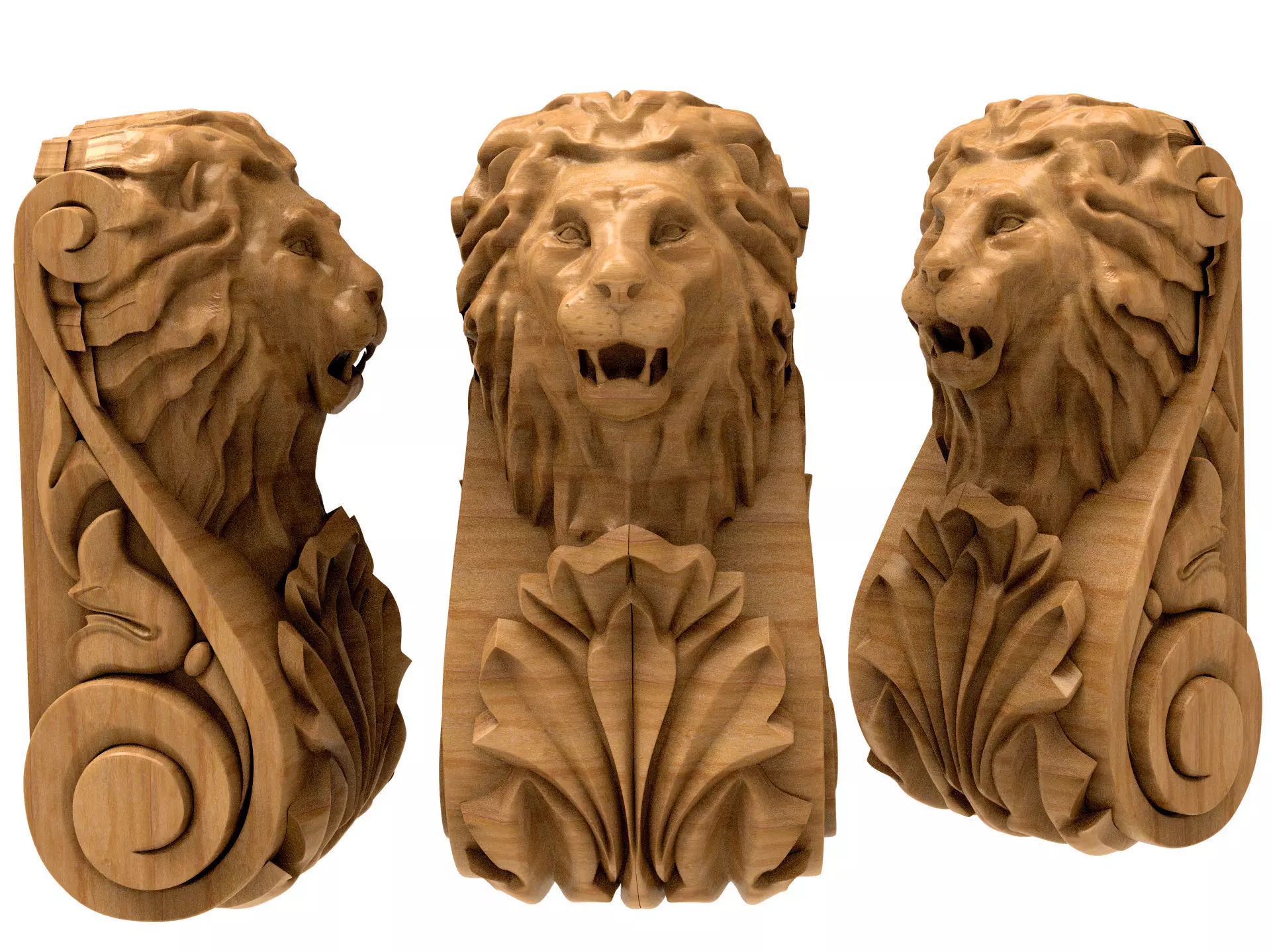 Column Capital 3D Model 3D model