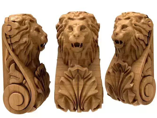 Column Capital 3D Model