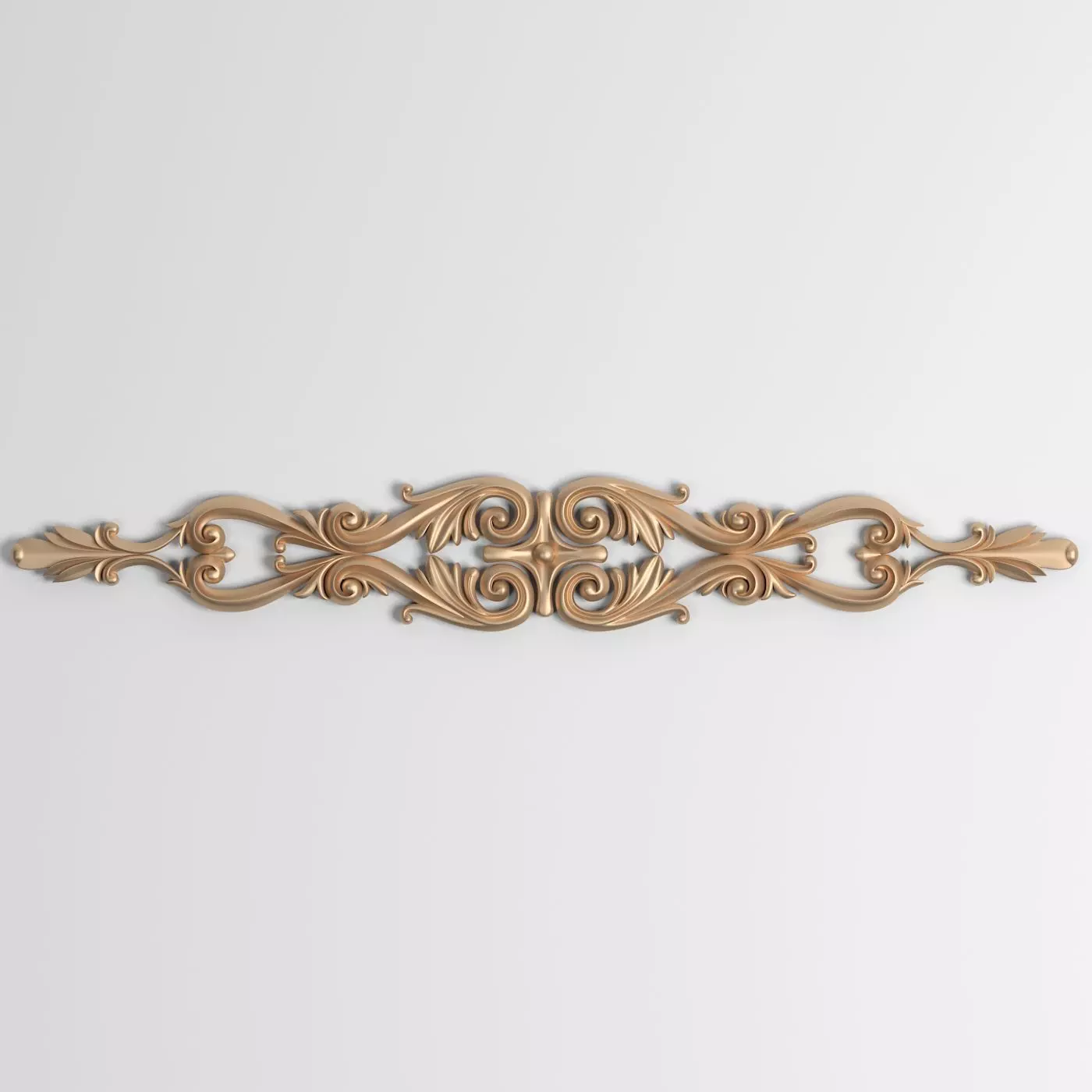 3D Model Carved Decor Element 3D print model_0