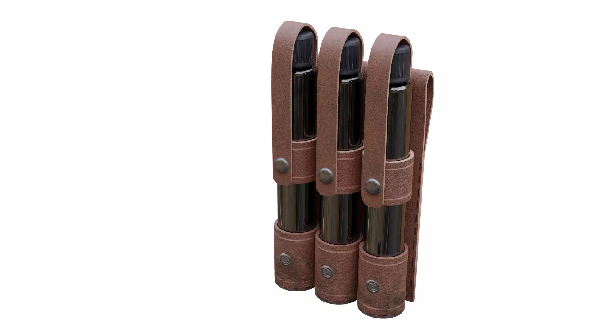 Long Potion Holder Low-poly 3D model_0