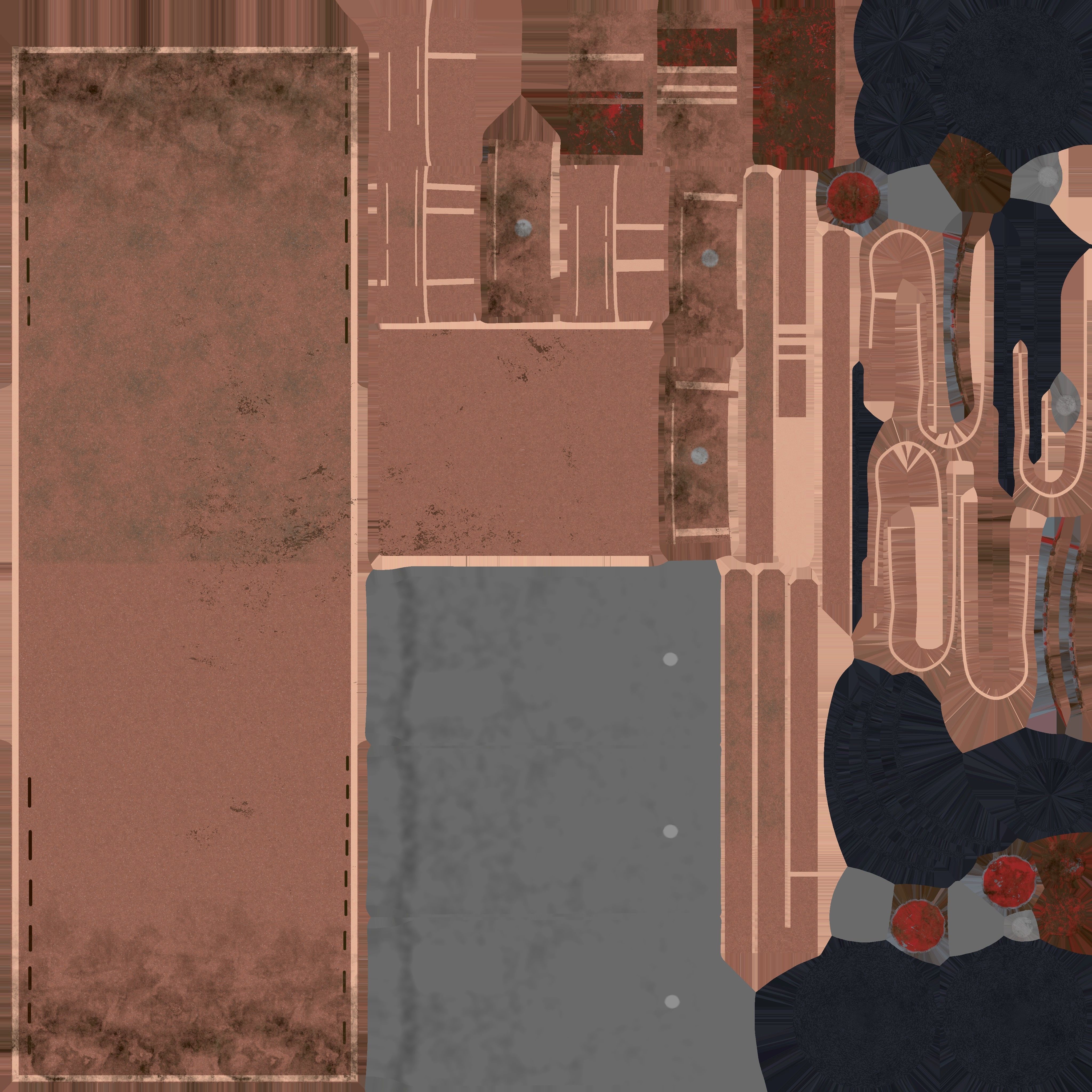 Long Potion Holder Low-poly 3D model_9