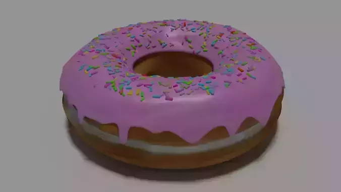 doughnut donut with sprinkles