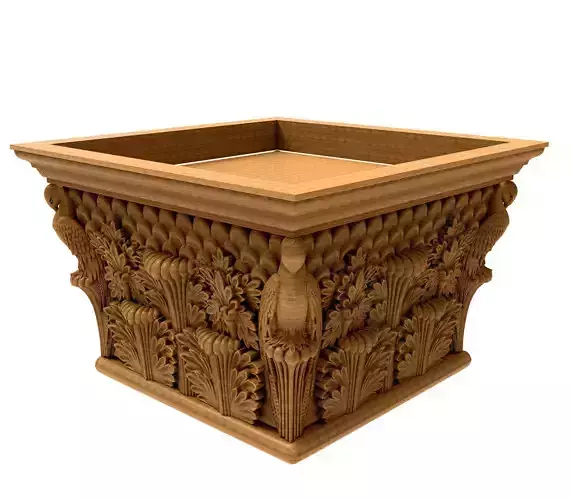 Column Capital 3D Model