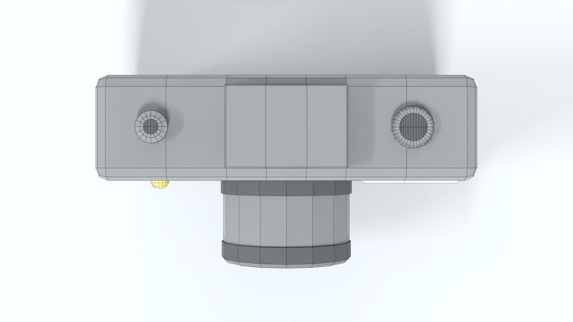 Low Poly Cartoon Photo Camera Low-poly 3D model_17