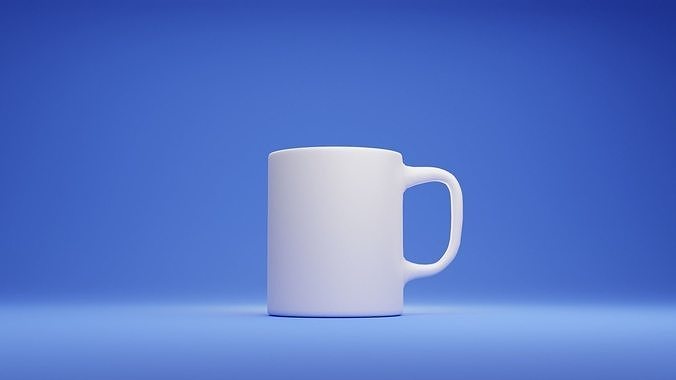 Just a Cup Low-poly 3D model
