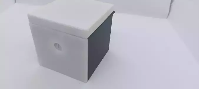 SecretBox square plastic box