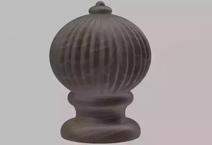 Fluted Finial
