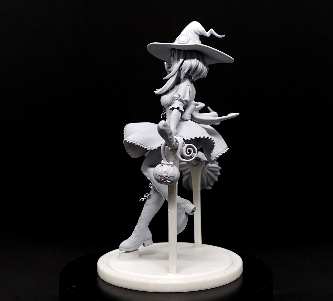 Witch Uraraka Helloween skin 3D print model_6