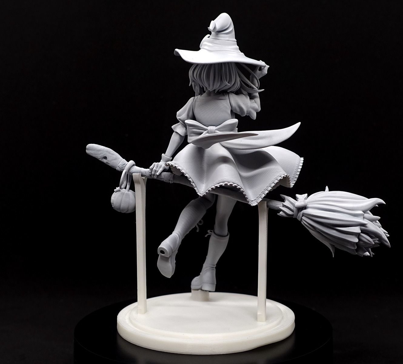 Witch Uraraka Helloween skin 3D print model_7