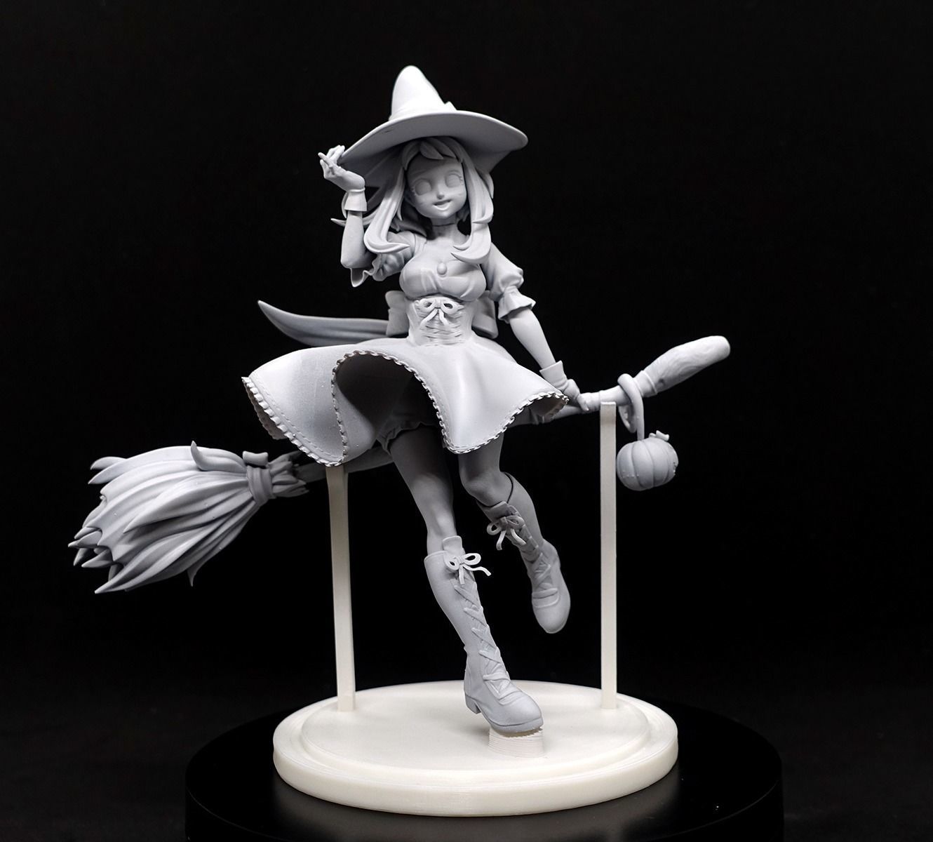 Witch Uraraka Helloween skin 3D print model_5