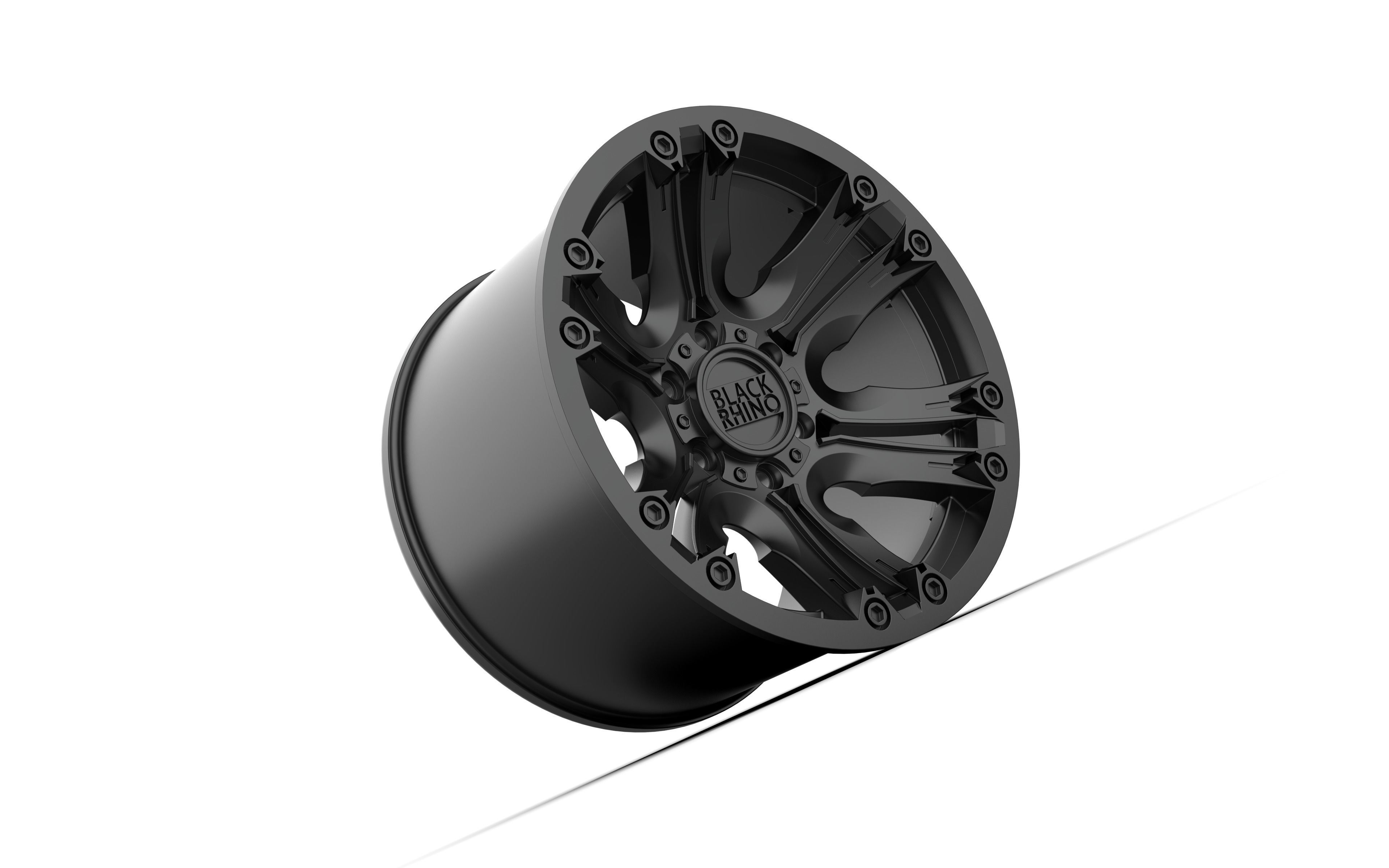 BLACK RHINO ASAGAI WHEEL RIM 3D print model_4