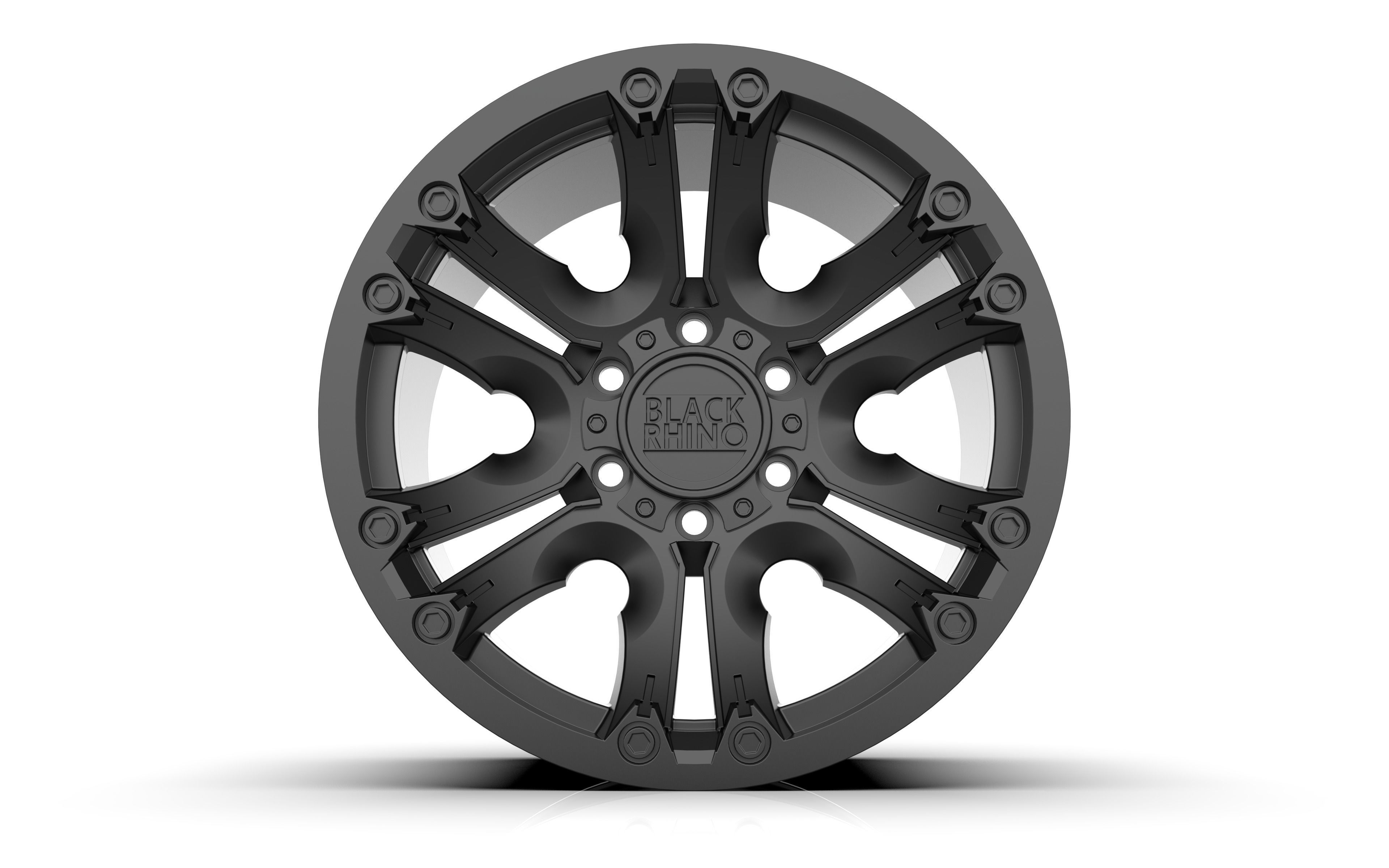 BLACK RHINO ASAGAI WHEEL RIM 3D print model_2