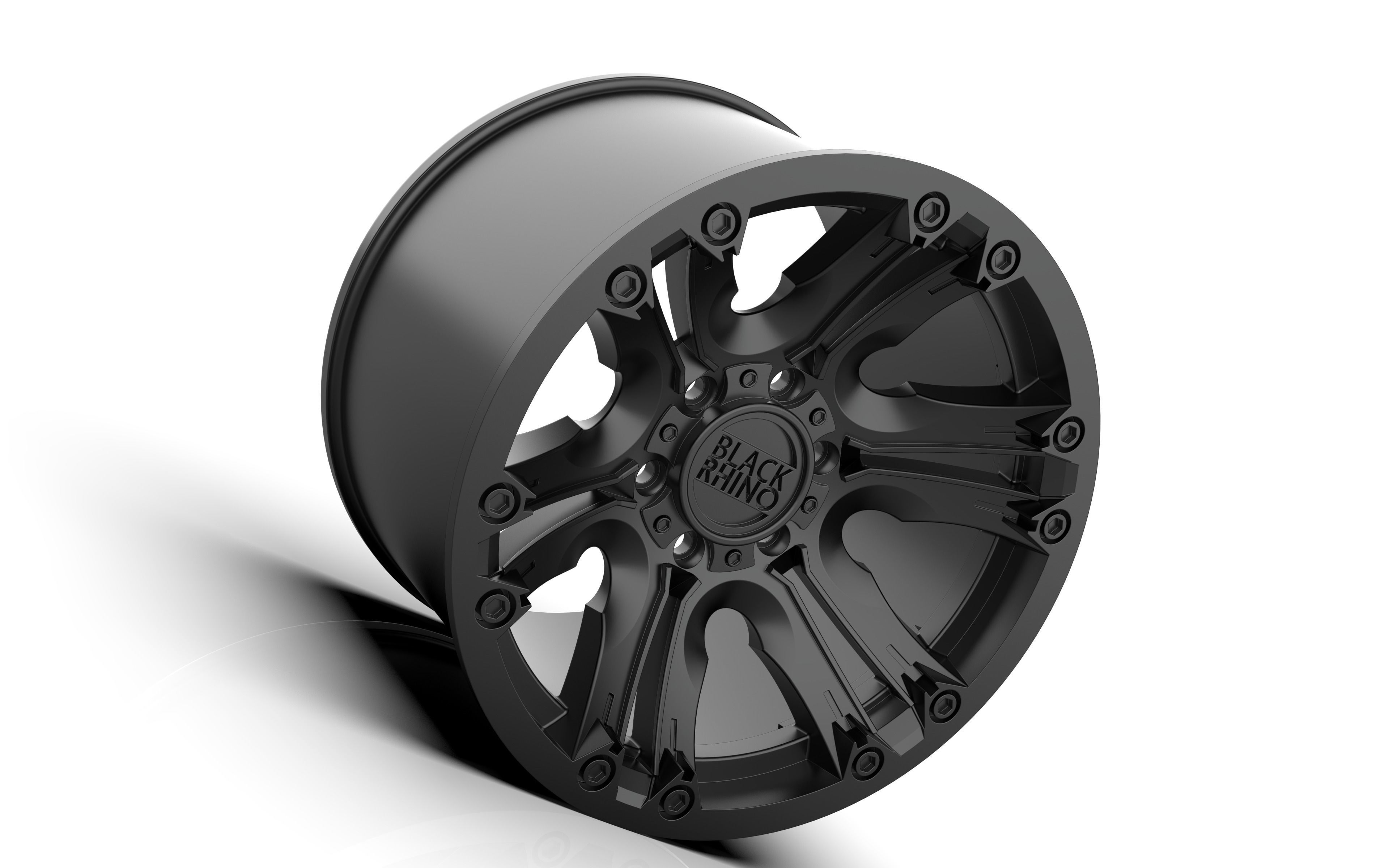 BLACK RHINO ASAGAI WHEEL RIM 3D print model_7