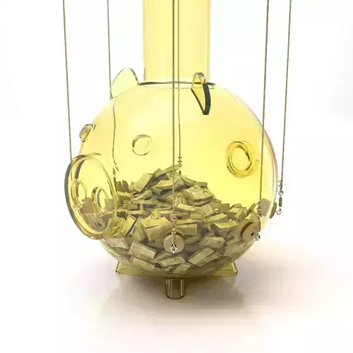 Squid Game Piggy Bank 3D model